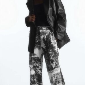 EUC COS Toile Wide Leg Linen Trousers